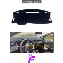 Guerrino Renault Clio 5 Uyumlu Torpido Örtüsü | Yansıma Önleyici | Tam Koruma | Kolay ve Hızlı Montaj | J62