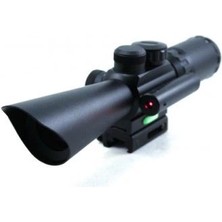 Karahanbey 3.5-10X40 Zoomlu Tüfeği Dürbünü Lazerli Dürbün
