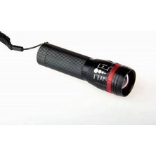 Karahanbey Özel Güvenlikler Için Menzilli Zoomlu Pilli El Feneri Dayanıklı