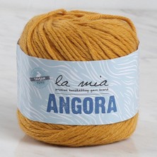 Leyloş Angora Hardal El Örgü Ipi - L123 - 34216