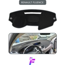 Guerrino Renault Fluence Araca Özel Torpido Örtüsü | Ön Göğüs Kılıfı | Tam Koruma | Oto Aksesuar | A32