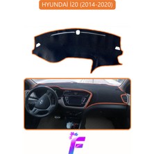 Guerrino Hyundai I20 (2014-2020) Uyumlu Ön Torpido Örtüsü | Kolay Montaj | Kaymaz Tasarım | Tam  Koruma | G46