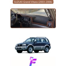 Guerrino Suzukı Grand Vitara (2003-2006) Uyumlu Torpido Örtüsü | Yansıma Önleyici | Tam Koruma | K46