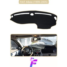 Guerrino Fıat Albea (1999-2005) Araca Özel Torpido Örtüsü | Ön Göğüs Kılıfı | Tam Koruma | Oto Aksesuar | E43