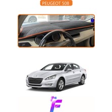 Guerrino Peugeot 508 (2010-2018) Uyumlu Torpido Örtüsü | Yansıma Önleyici | Tam Koruma | Kolay Montaj | H94