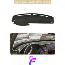 Guerrino Mercedes W202 (1993-2000) Uyumlu Torpido Örtüsü | Yansıma Önleyici | Kolay Montaj | Tam Koruma | H13