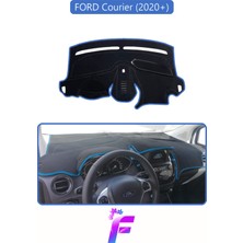 Guerrino Ford Courier (2020+) Ekranlı Torpido Örtüsü | Güneşten Korur | Kolay Montaj | Tam Uyum | E95