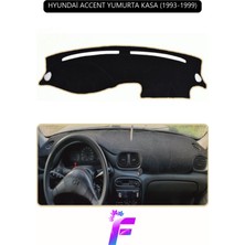 Guerrino Hyundai Accent Yumurta Kasa (1993-1999) Torpido Örtüsü | Güneşten, Isıdan, Çatlamadan Korur | G6