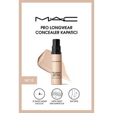 M.A.C 15 Saate Kadar Kalıcı Orta Kapatıcılıkta Göz Altı Kapatıcısı - Pro Longwear Concealer NC15 - 9ml