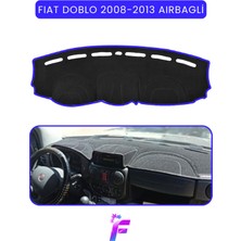 Guerrino Fıat Doblo (2008-2013) Aırbaglı Uyumlu Torpido Örtüsü | Çatlama ve Isıya Karşı Tam Koruma | TA95