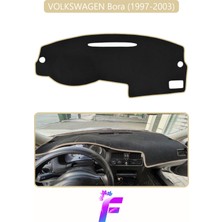 Guerrino Volkswagen Bora (1997-2003) Uyumlu Torpido Örtüsü | Yansıma Önleyici | Tam Koruma | Hızlı Montaj K67