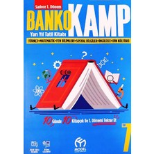 7. Sınıf Tüm Dersler 1. Dönem Banko Kamp Kitabı