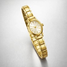 Gold Renkli Çelik Esnek Saat (Içi Sarı)