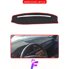 Guerrino Mercedes W124 Uyumlu Torpido Örtüsü | Yansıma Önleyici | Kolay Montaj | Tam Koruma | H3