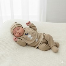 Baby Bakkal Ay ve Ayıcık Nakışlı 5 Parça Hastane Çıkışı
