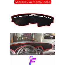 Guerrino Mercedes W211 (2002-2009) Uyumlu Torpido Örtüsü | Yansıma Önleyici | Kolay Montaj | Tam Koruma | H27