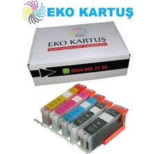 Eko Kartuş Canon PGI-580XL -  CLİ-581XL Muadil Kartuş Takım