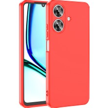 Ceponya Realme Note 60 Kılıf Lansman Tasarım Iç Yüzeyi Kadife Silikon