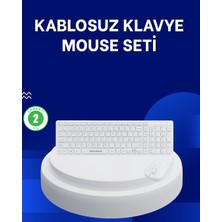 HypAirs Ofis ve Ev Kullanımı Için Kablosuz Klavye Fare Seti - Ergonomik ve Pratik