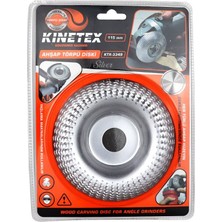 Vanch 115MM  AHŞAP TÖRPÜ EĞE DİSK GÜMÜŞ (5264)