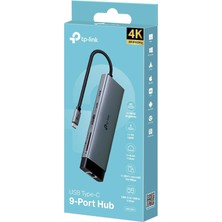 Gfc Life Store 4K 60Hz Hdmı, Gigabit RJ45 Port, 100W Hızlı Şarj, Sd ve Microsd Kart Yuvası, 5gbps Data Transfer Hızı, 9'u Bir Arada Usb-C Hub