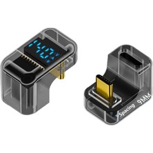 Gfc Life Store Şekil Type C To Type C 140W 40GBPS Çevirici Otg Dijital Göstergeli Otguc