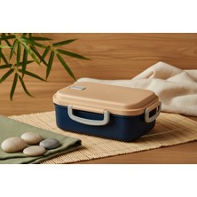 Yazıcı Tek Katlı Yemek Mama Saklama Beslenme Kabı Sefertası 2 Bölmeli