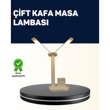 HypAirs Ayarlanabilir Kısılabilir LED Masa Lambası | Entegre Kalemlik ve Telefon Tutucu Özellikli