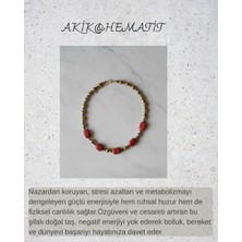 Winy Concept Akik Doğaltaş Kadın Kolye