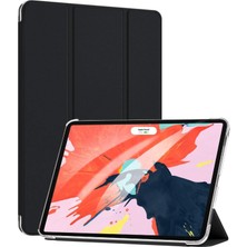 Gfc Life Store iPad Pro 11'' 2021 3. Nesil Için Kılıf (A2377-A2459-A2301-A2460) Smart Case ve Arka Kapak Siyah [ipad Pro 11 2021 ile Uyumlu Kılıf - Siyah]