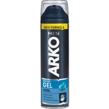 Arko Cool Tıraş Jeli 200 ml Erkekler İçin Hassas Cilt Dostu Özellikli Ürün