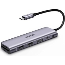 Gfc Life Store To HDMI USB 3.0 Tf Sd Pd Dönüştürücü Çok Fonksiyonlu Adaptör