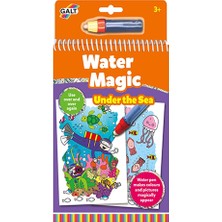 Galt Water Magic Sihirli Boyama Kitabı Denizin Altında + 3 Yaş (3 Adet)