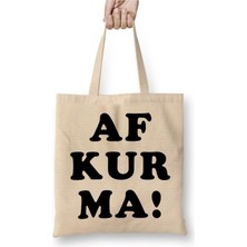 Toyaso Afkurma Karadeniz Rize Trabzon Beyaz Bez Çanta Uzun Saplı Alışveriş Çantası Plaj Çantası