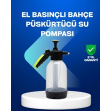 Basınçlı Manuel Köpük Pompası 2l Ayarlanabilir Sprey Başlıklı Temizlik
