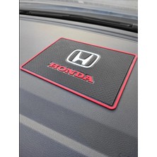 Stilix Garage Honda  Logolu Kaymaz Torpido Üstü Ped 20X13.5 cm