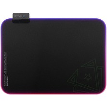 Gfc Life Store Oyun Fare Altlığı, Düz Kayma, Mikro Dokulu Kumaş Yüzey Büyük (32,8 x 20 Cm), Dikişli Kenarlı, Kaymaz Taban, 13 Rgb LED Modu