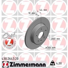 Zimmermann Zımmermann 430.2643.20 - Arka Fren Aynası Astra K 15 264×60X5DL Dolu