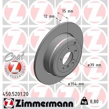 Zimmermann Zımmermann 450.5201.20 - Fren Dıskı Arka Range Rover 3 Vogue L322 05 12