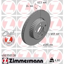 Zimmermann Zımmermann 400.5507.30 - Fren Dıskı On Mercedes C-Class W205 S205 C205 A205