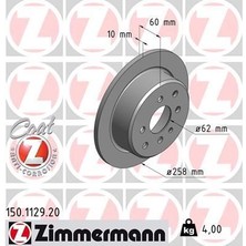 Zimmermann Zımmermann 150.1129.20 - Fren Diski Arka Bmw E30