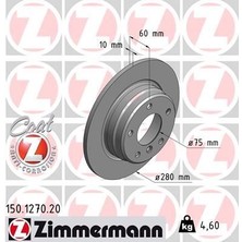 Zimmermann Zımmermann 150.1270.20 - Fren Dıskı Arka Bmw E36 91 98 E46 97 05