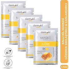 Dermokil Gözenek Sıkılaştırıcı Ballı Kil Maskesi 15 ml x 5 Adet