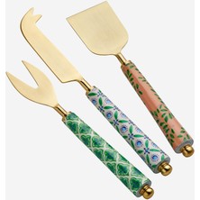 Chiara Alessi Altın Paslanmaz Çelik Servis Seti