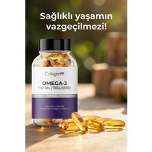 Collagen Forte Platinum Omega 3 Premium Fish Oil Balık Yağı 1000MG 90 Kapsül