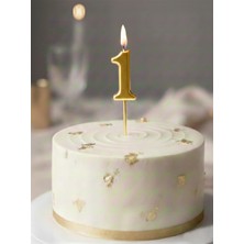 Parti Adresi Rakam Mum Altın No:1