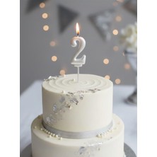 Parti Adresi Pasta Mumu 2 Rakam Mum Beyaz