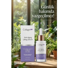 Collagen Forte Platinum Hyaluronik Asit Yaşlanma Karşıtı Sıkılaştırıcı Serum 30ML, Vitamin B5, Vitamin C & Collagen