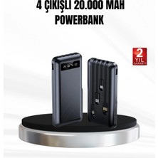 LTG Nova Bfs Powerbank 20000 Mah LED Fenerli ve Çoklu Güvenlik Korumasına Sahip