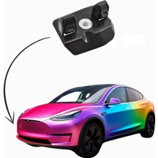 Ramm Tesla Model Y Ön Tampon Alt Braketi - Sol - Siyah